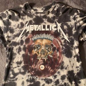 VINTAGE Metallica Band Tee Size L